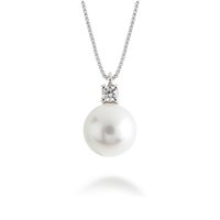 Halskette Lux Gioielli Dame in Weißgold Perla CLLK0136I;005;BI